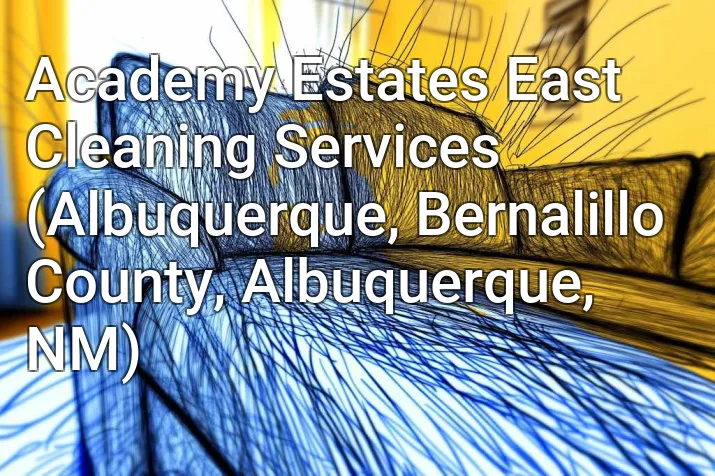 Academy Estates East Cleaning Services (Albuquerque, Bernalillo County, Albuquerque, NM)