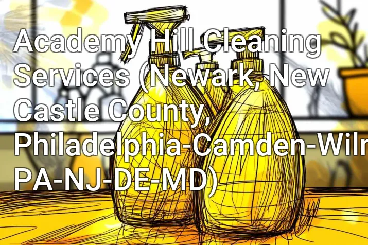 Academy Hill Cleaning Services (Newark, New Castle County, Philadelphia-Camden-Wilmington, PA-NJ-DE-MD)