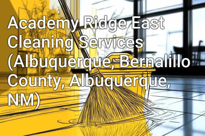 Academy Ridge East Cleaning Services (Albuquerque, Bernalillo County, Albuquerque, NM)