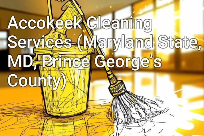 Accokeek Cleaning Services (Maryland State, MD, Prince George’s County)