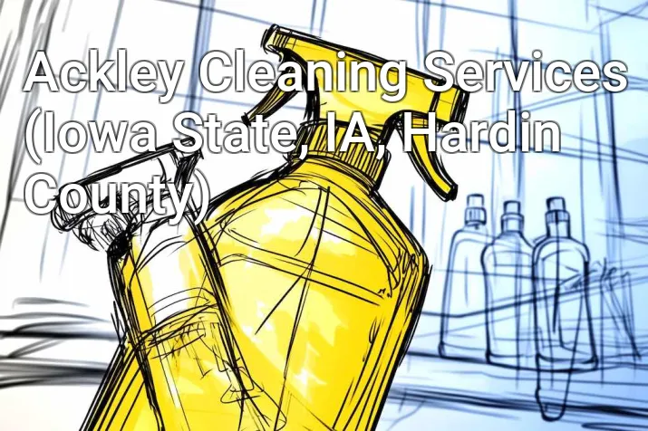 Ackley Cleaning Services (Iowa State, IA, Hardin County)