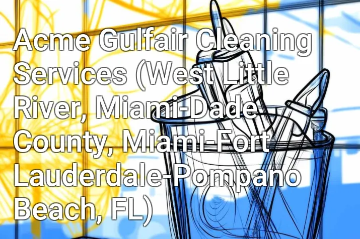 Acme Gulfair Cleaning Services (West Little River, Miami-Dade County, Miami-Fort Lauderdale-Pompano Beach, FL)
