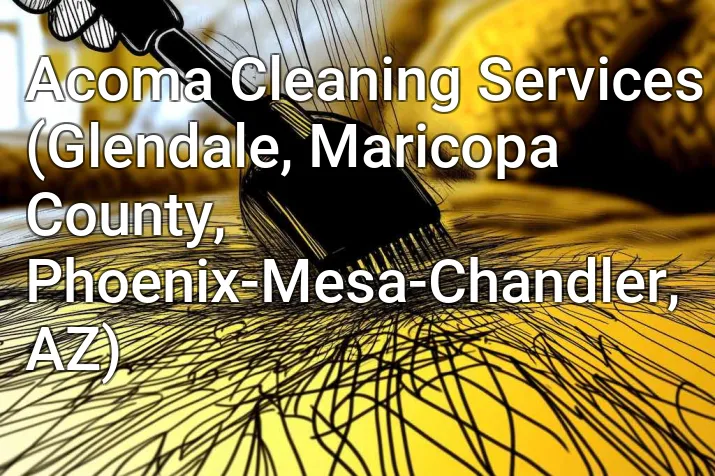 Acoma Cleaning Services (Glendale, Maricopa County, Phoenix-Mesa-Chandler, AZ)
