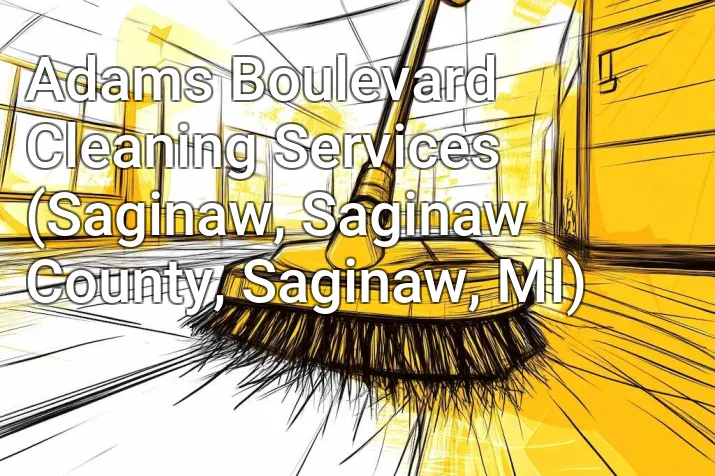 Adams Boulevard Cleaning Services (Saginaw, Saginaw County, Saginaw, MI)