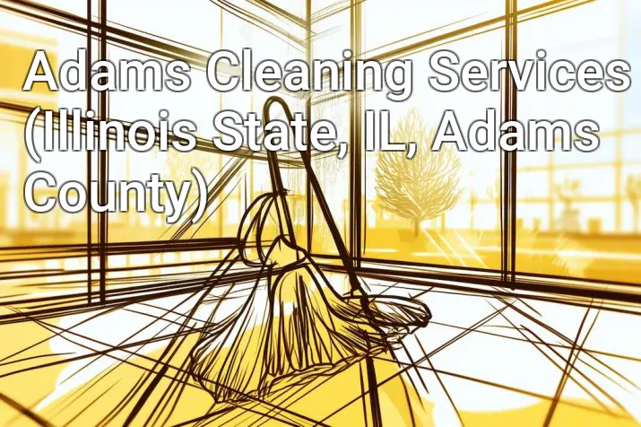 Adams Cleaning Services (Illinois State, IL, Adams County)