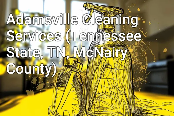 Adamsville Cleaning Services (Tennessee State, TN, McNairy County)