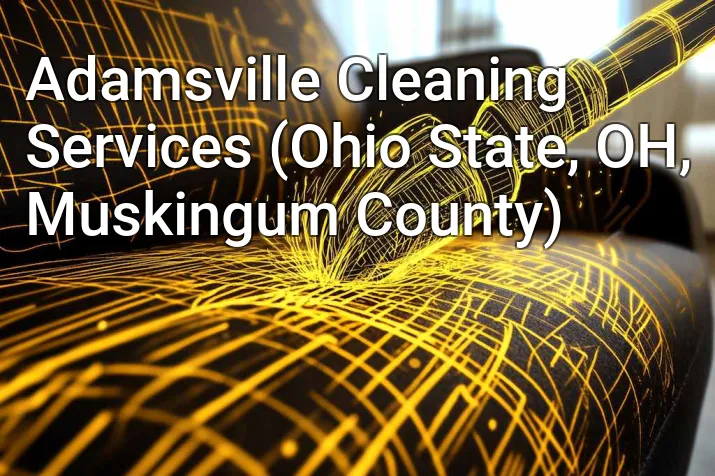 Adamsville Cleaning Services (Ohio State, OH, Muskingum County)