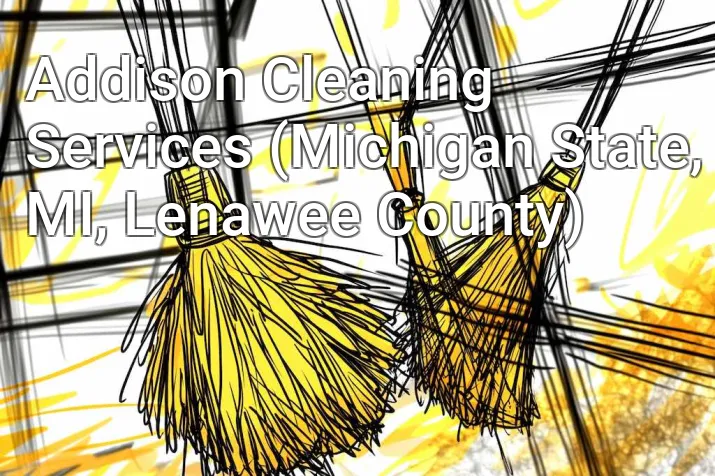 Addison Cleaning Services (Michigan State, MI, Lenawee County)