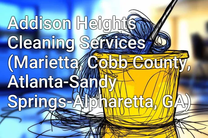 Addison Heights Cleaning Services (Marietta, Cobb County, Atlanta-Sandy Springs-Alpharetta, GA)