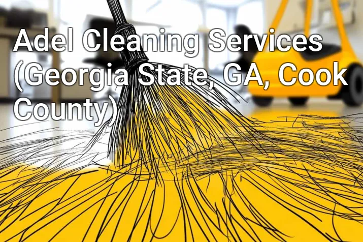 Adel Cleaning Services (Georgia State, GA, Cook County)
