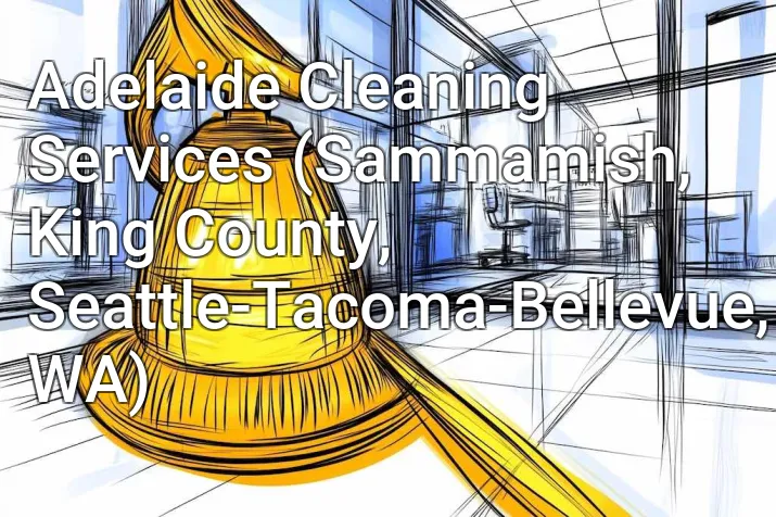 Adelaide Cleaning Services (Sammamish, King County, Seattle-Tacoma-Bellevue, WA)