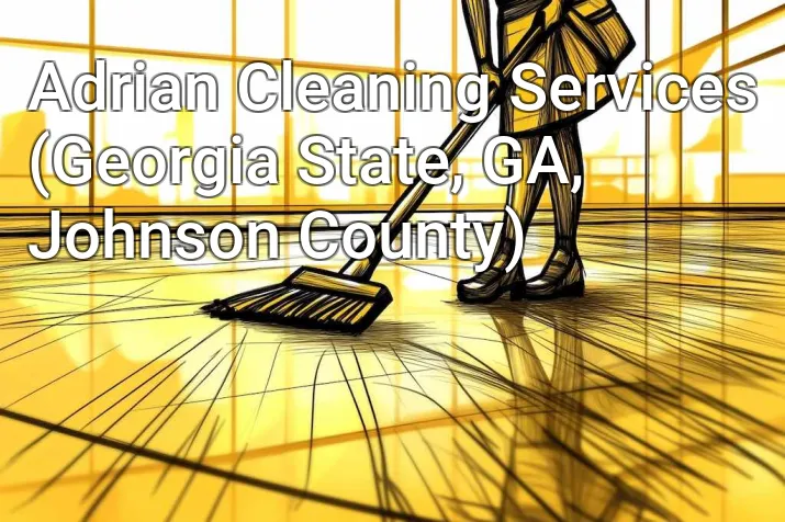 Adrian Cleaning Services (Georgia State, GA, Johnson County)