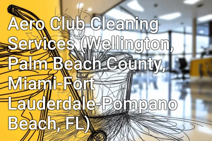 Aero Club Cleaning Services (Wellington, Palm Beach County, Miami-Fort Lauderdale-Pompano Beach, FL)