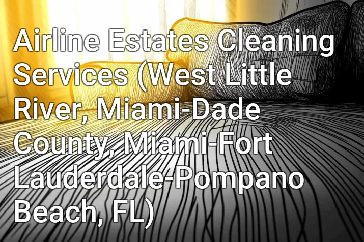 Airline Estates Cleaning Services (West Little River, Miami-Dade County, Miami-Fort Lauderdale-Pompano Beach, FL)