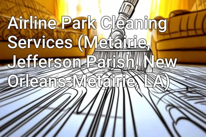 Airline Park Cleaning Services (Metairie, Jefferson Parish, New Orleans-Metairie, LA)