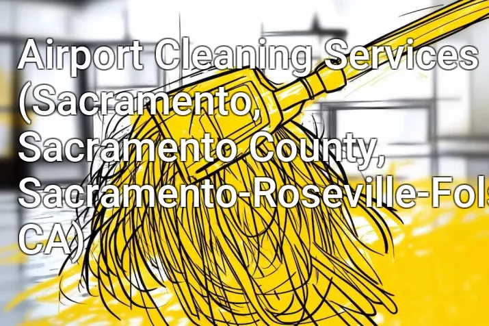 Airport Cleaning Services (Sacramento, Sacramento County, Sacramento-Roseville-Folsom, CA)