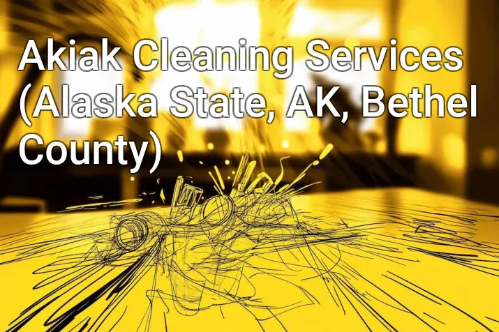 Akiak Cleaning Services (Alaska State, AK, Bethel County)