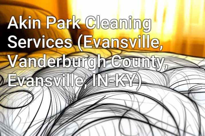 Akin Park Cleaning Services (Evansville, Vanderburgh County, Evansville, IN-KY)