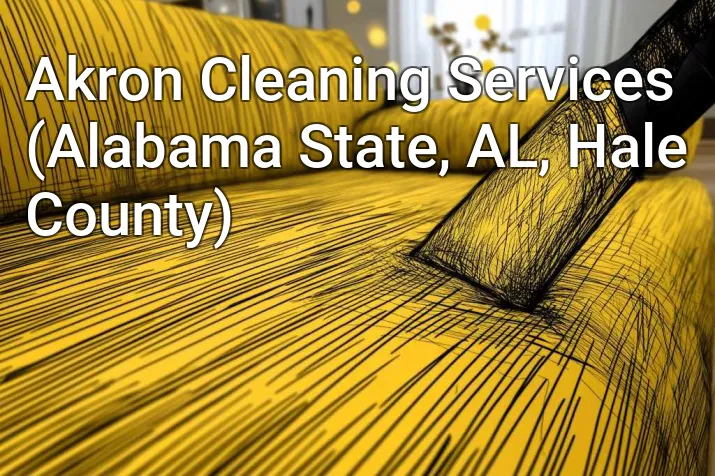 Akron Cleaning Services (Alabama State, AL, Hale County)