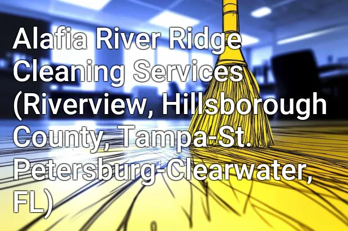 Alafia River Ridge Cleaning Services (Riverview, Hillsborough County, Tampa-St. Petersburg-Clearwater, FL)