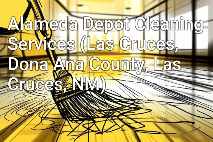 Alameda Depot Cleaning Services (Las Cruces, Dona Ana County, Las Cruces, NM)