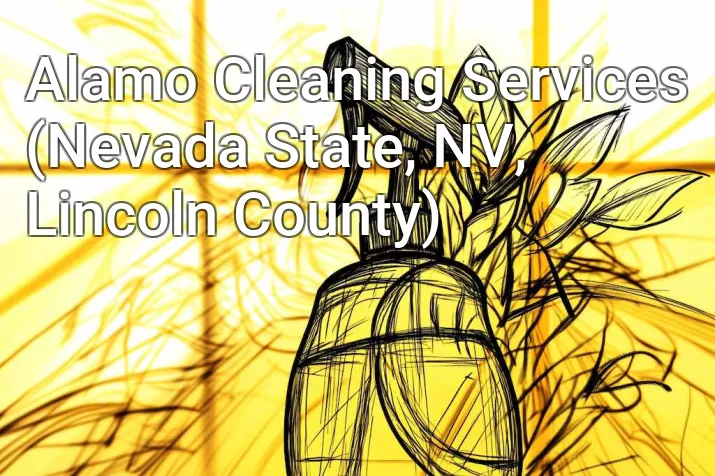 Alamo Cleaning Services (Nevada State, NV, Lincoln County)