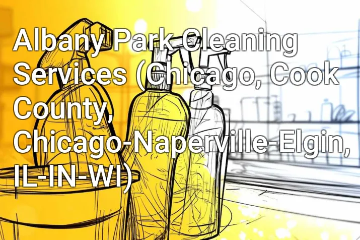 Albany Park Cleaning Services (Chicago, Cook County, Chicago-Naperville-Elgin, IL-IN-WI)
