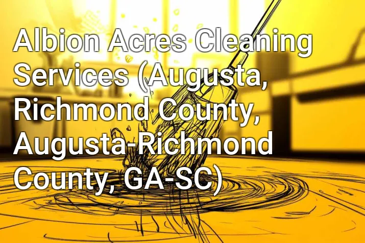 Albion Acres Cleaning Services (Augusta, Richmond County, Augusta-Richmond County, GA-SC)