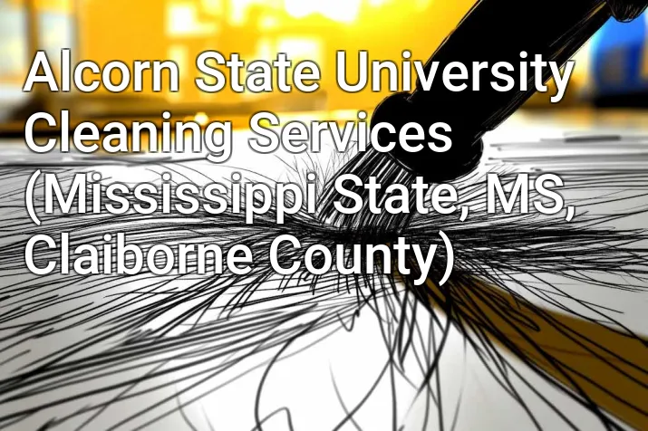 Alcorn State University Cleaning Services (Mississippi State, MS, Claiborne County)