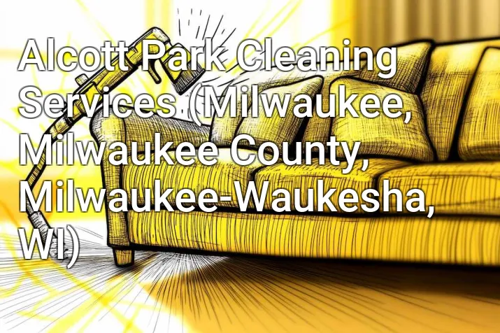 Alcott Park Cleaning Services (Milwaukee, Milwaukee County, Milwaukee-Waukesha, WI)