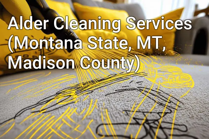 Alder Cleaning Services (Montana State, MT, Madison County)
