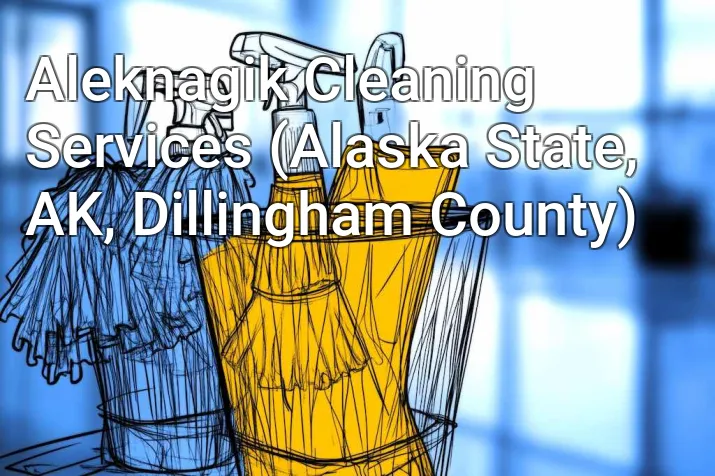 Aleknagik Cleaning Services (Alaska State, AK, Dillingham County)