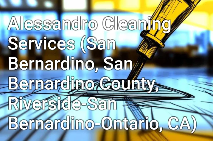 Alessandro Cleaning Services (San Bernardino, San Bernardino County, Riverside-San Bernardino-Ontario, CA)