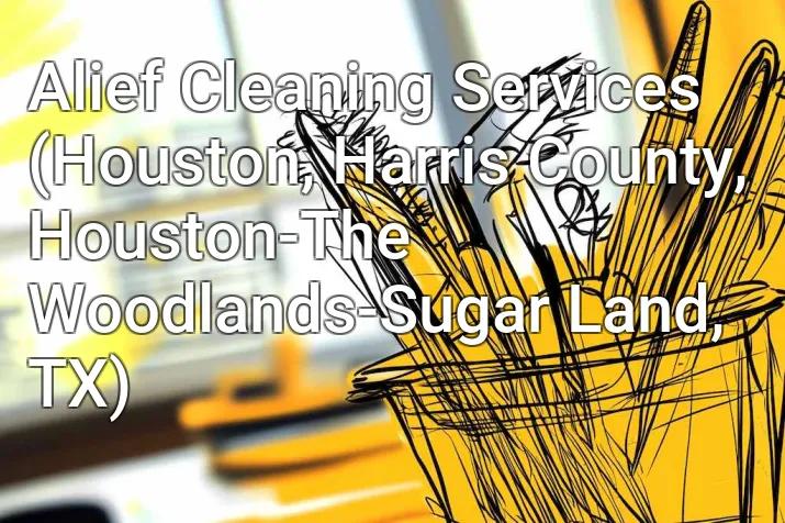 Alief Cleaning Services (Houston, Harris County, Houston-The Woodlands-Sugar Land, TX)