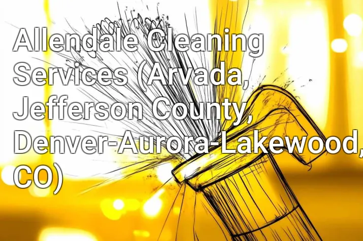Allendale Cleaning Services (Arvada, Jefferson County, Denver-Aurora-Lakewood, CO)