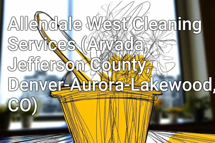 Allendale West Cleaning Services (Arvada, Jefferson County, Denver-Aurora-Lakewood, CO)