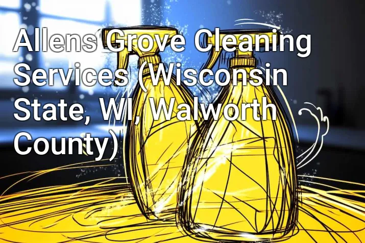 Allens Grove Cleaning Services (Wisconsin State, WI, Walworth County)