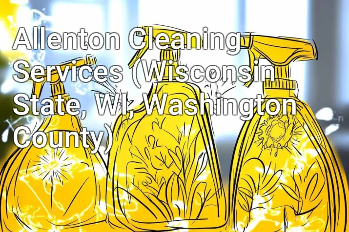 Allenton Cleaning Services (Wisconsin State, WI, Washington County)