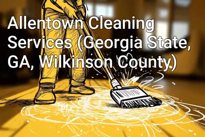 Allentown Cleaning Services (Georgia State, GA, Wilkinson County)