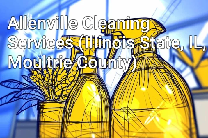 Allenville Cleaning Services (Illinois State, IL, Moultrie County)