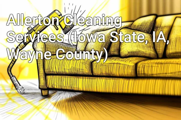 Allerton Cleaning Services (Iowa State, IA, Wayne County)