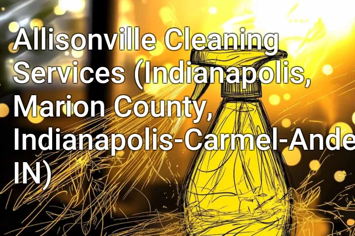Allisonville Cleaning Services (Indianapolis, Marion County, Indianapolis-Carmel-Anderson, IN)