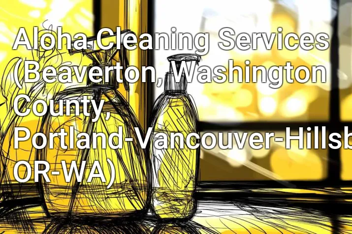 Aloha Cleaning Services (Beaverton, Washington County, Portland-Vancouver-Hillsboro, OR-WA)