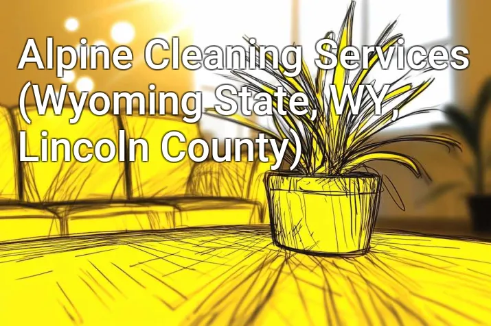 Alpine Cleaning Services (Wyoming State, WY, Lincoln County)