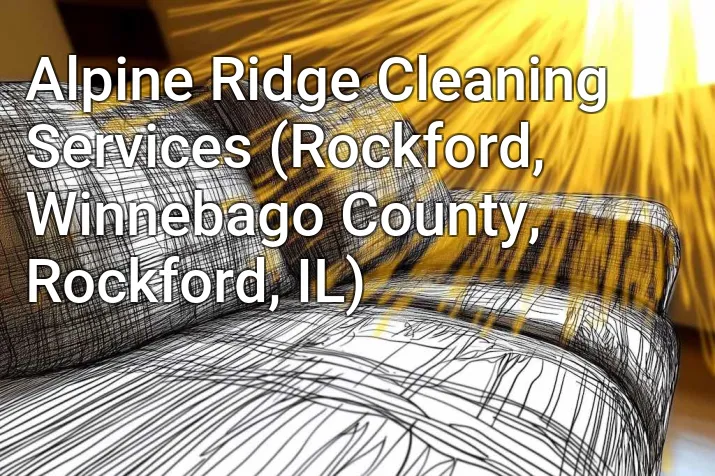 Alpine Ridge Cleaning Services (Rockford, Winnebago County, Rockford, IL)