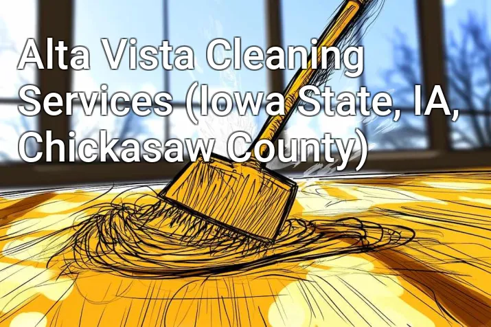 Alta Vista Cleaning Services (Iowa State, IA, Chickasaw County)