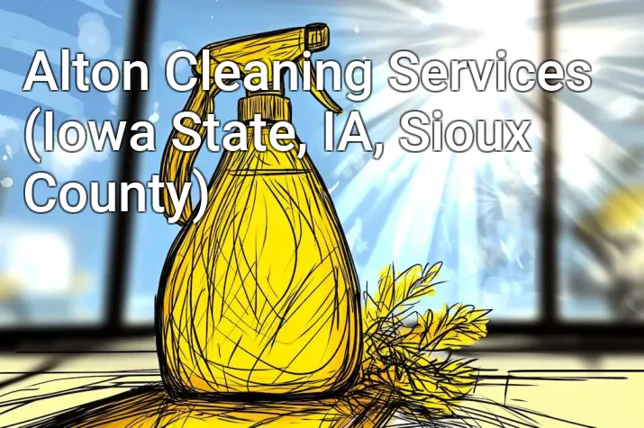 Alton Cleaning Services (Iowa State, IA, Sioux County)