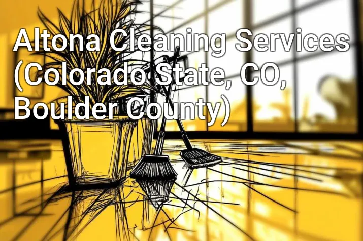Altona Cleaning Services (Colorado State, CO, Boulder County)