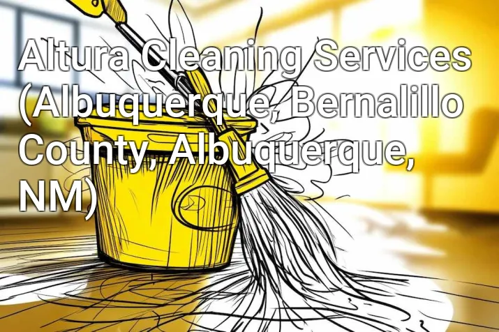 Altura Cleaning Services (Albuquerque, Bernalillo County, Albuquerque, NM)