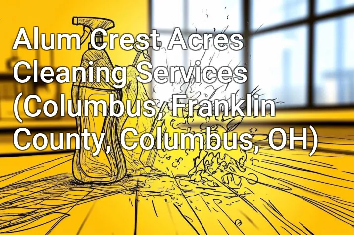 Alum Crest Acres Cleaning Services (Columbus, Franklin County, Columbus, OH)
